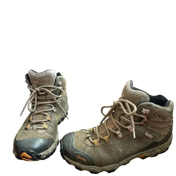Oboz Bridger Mid Waterproof Women’s Size US 9 Hikes Backpacking Nubuck leather - Picture 13 of 16